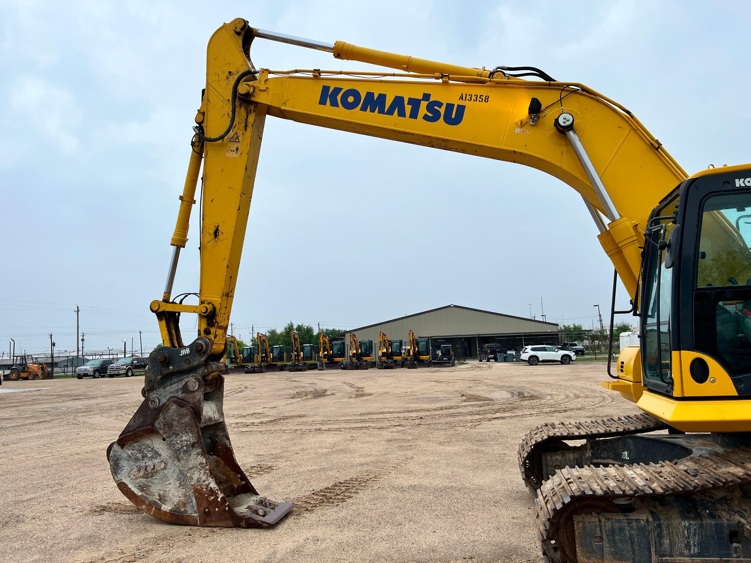 2021 KOMATSU PC210LC-11 HYDRAULIC EXCAVATOR SN:A13358 powered by Komatsu diesel engine, equipped