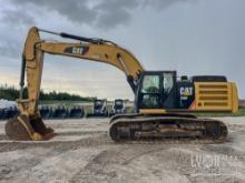 2018 CAT 336FL HYDRAULIC EXCAVATOR SN:RKB21407 powered by Cat diesel engine, equipped with cab, air,