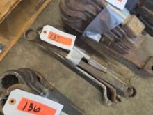 (7) ASSORTED SIZE OFFSET WRENCHES SUPPORT EQUIPMENT