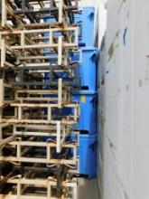 LOT: (4) Saeplast Liquid Totes (PICTURE: BLUE BINS BEHIND WINE RACKS) (LOCATED IN WINERY)