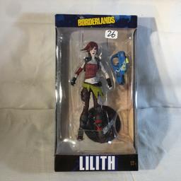 NIB Collector Gearbox Borderlands Lilith 8"Tall Figure