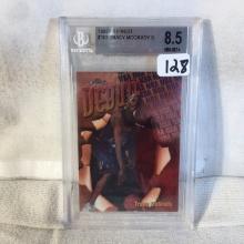Collector Beckett 1997-98 Finest #107 Tracy McGrady B 8.5 NM-MT+ 0000360670 Trading Cards