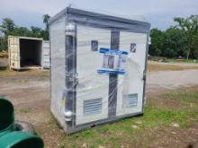 2024 UNUSED BASTONE 110V DOUBLE STALL PORTABLE TOILET, S:24SHGPNYO614-30