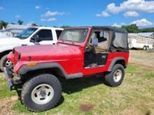 1984 JEEP CJ-7, 5 SPEED, 4WD, MILES SHOWING: 186,094, S: 1JCUM87AXET103434,