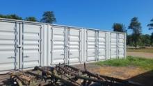 2024 UNUSED AGT 4-SIDE-DOORS 40' HQ CONTAINER, 4 SIDE OPEN DOORS, ONE END D