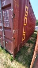 2003 RED 20'X8' SHIPPING CONTAINER, S:GLD45647878