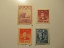 4  China Unused Stamp(s)