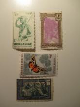 4 Madagscar Unused  Stamp(s)