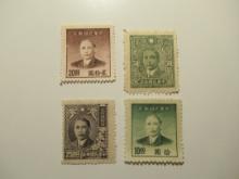 4  China Unused Stamp(s)