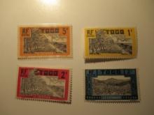 4 Togo Unused  Stamp(s)