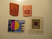 Surinam, Cabo Verde & 2 Trindad Tobago Unused  Stamp(s)