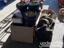 Mower Deck Wheels & Brackets, John Deere, Box of Wheels
