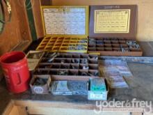 Selection of Various Size Screws, Nuts, Bolts, Washers
