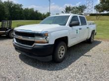 2018 Chevrolet Silverado 1500 Pickup Truck, 4-Door, 4x4, Gas, Auto, PS,AC,