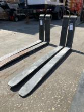 ( 1 ) SET OF FORKS, APPROX 47" LONG...