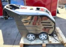 UNUSED POWERTRAIN HOT WATER PRESSURE WASHER MODEL PT-2203HW, DIESEL, APPROX MAX PSI 2200, APPROX ...