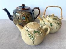 Group of 3 Tea Pots