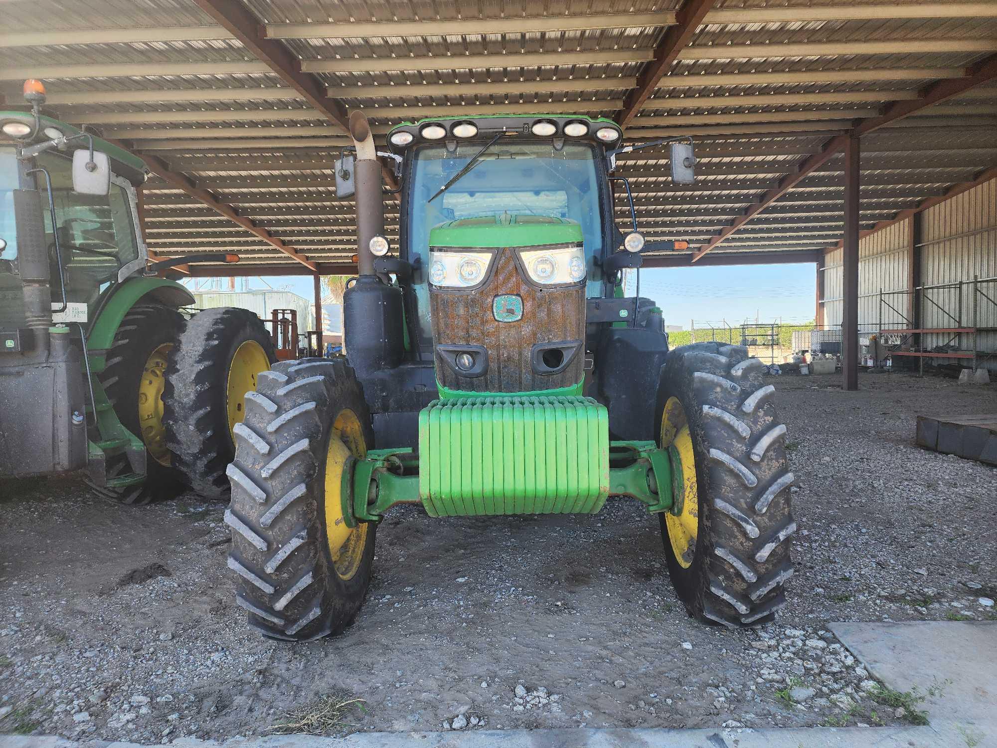 2015 John Deere 6195R Tractor Hours: 5273, P.I.N.# 1RW6195RLFA020557