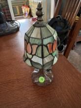 Mini In The Style Of Tiffany Lamp 4" X 9'