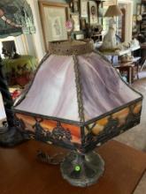 Tortoise Shell Color Style Lamp 18' X 25"