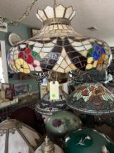 Tiffany Style Lamp Chandilier 24" X 19