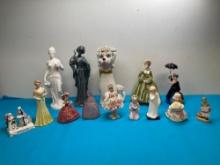 Ceramic figurines, Rosenfeld poodle and more
