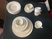 set of Mikasa English countryside dinnerware