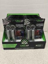 LitezAll flashlight keychain two packs 12 total