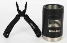 NRA-ILA Colster Can Cooler & Multi Tool