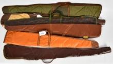 6 Various Size Soft Padded Rifle Cases