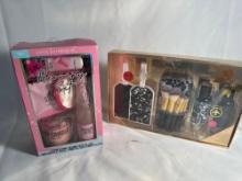 New 5 Pc Onyx Bath Set, New Isaac Mizrahi Travel Set