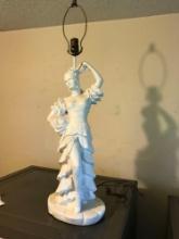 Ceramic Figurine Lamp