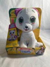 New Crayola Deluxe Color N Plush Set
