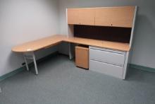 OFFICE COMBO W/DESK, FILE CABINET & DRY ERASE BOARD X1