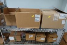 SHELF OF ELECTRICAL COMPONENTS (NEW)