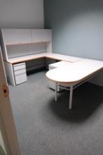 OFFICE CONTENTS, DESK, FILE CABINETS & DRY ERASE BOARD X1