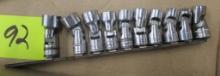 Snap-On 3/8" Drive Swivel Sockets, Metric