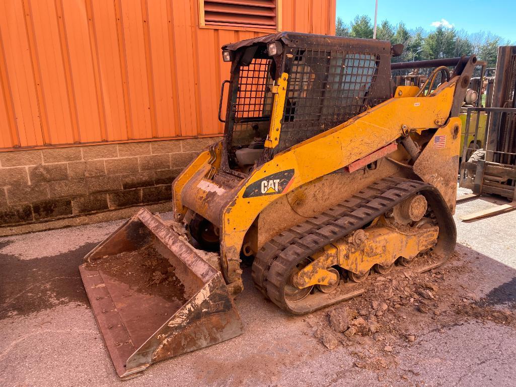 2012 Caterpillar 259B3 Compact Track Loader Skid Steer w/ rubber tracks, 4,596 hours, PIN