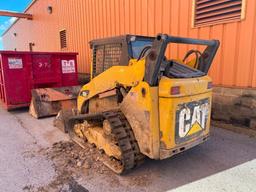 2012 Caterpillar 259B3 Compact Track Loader Skid Steer w/ rubber tracks, 4,596 hours, PIN