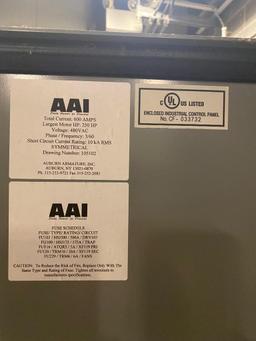 ABB VFD Model ACS800 Drive Module, Total Current 600 AMPs up tot 250 HP Capacity, 480 V, 3 PH, 60 Hz