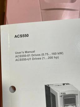 ABB ACS 550 Drive, 0.75-160 KW, 1-200 HP