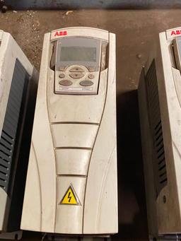 (4) ABB Drives, 3-1.5 HP