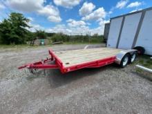 PJ Tandem Axle Trailer 18', 7,000-LB. Capacity, 2" Ball, VIN 3CVC5182XE2622527