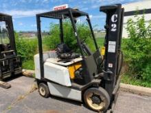 2004 Yale 5,000 LB. Capacity Forklift, Model GLC050, S/N E187V24292B, LPG, 3-Stage Mast, 188" Max.