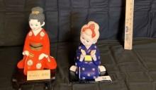 Vintage Clay Hakata Dolls