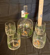 ' Ducks In The Marsh' Decanter Set