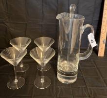 Martini Glass Set