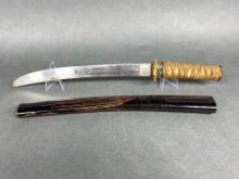 Chinese Samurai Style Sword in Japanese Fittings