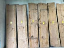 (1) Wooden Plank Approximately 9 and Half Ft