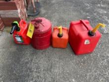 4 gas cans